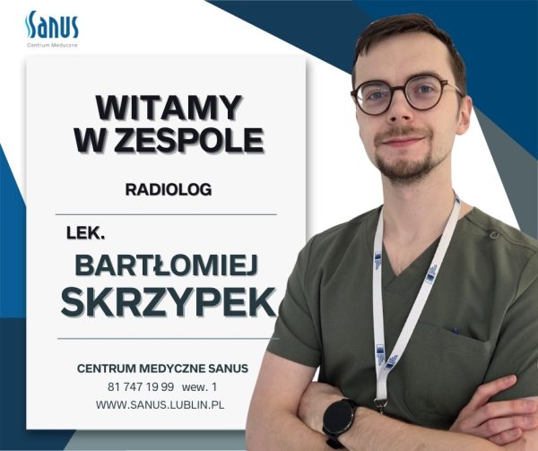 Witamy w zespole – Lek. Bartłomiej Skrzypek