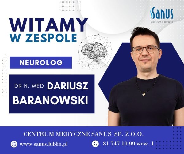 Witamy w zespole – dr n. med. Dariusz Bojarzyński