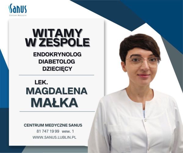 Witamy w zespole – Lek. Magdalena Małka