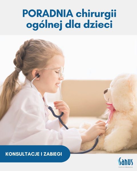 PORADNIA chirurgi ogólnej dla dzieci