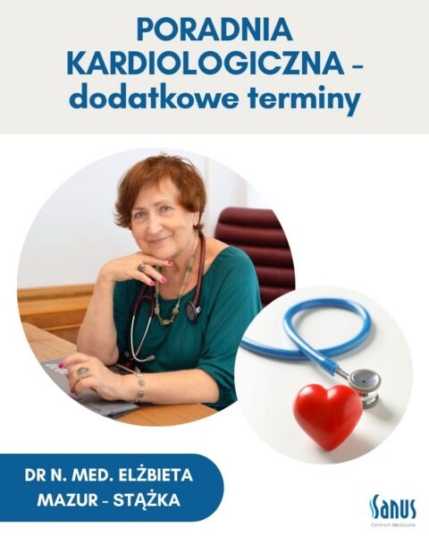 Poradnia Kardiologiczna – dodatkowe terminy