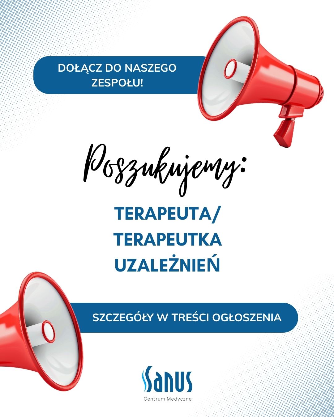 Rekrutacja – terapeuta/terapeutka uzależnień