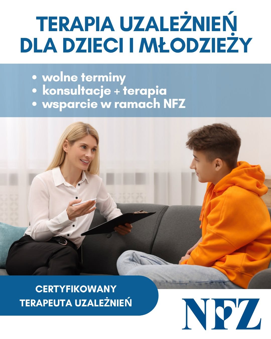 Terapia uzależnień dla dzieci i młodzieży