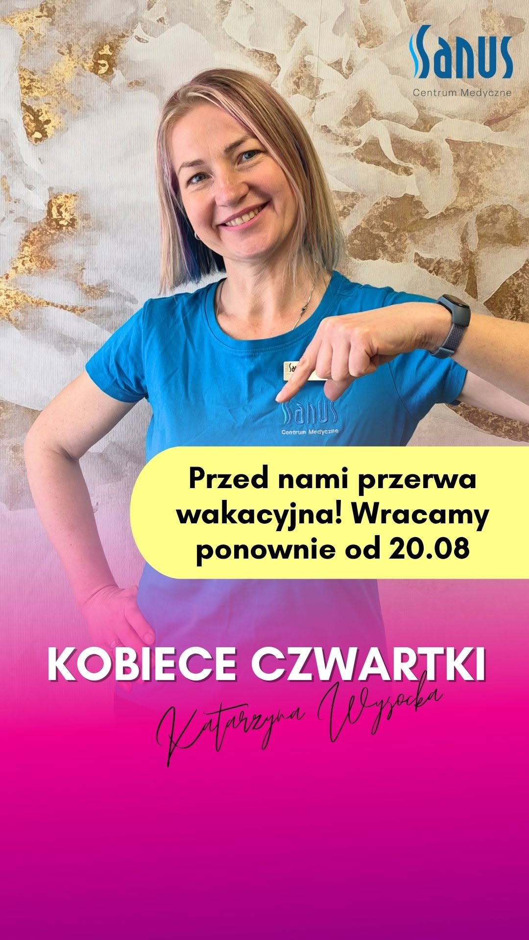 KOBIECE CZWARTKI – przerwa wakacyjna