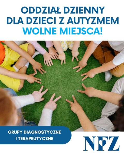 Wolne miejsca na Dziennym Oddziale dla Dzieci z Autyzmem